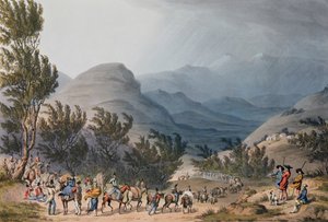 Serra de Estrella veya De Neve, C. Turner tarafından oyulmuş, 16 Mayıs 1811
